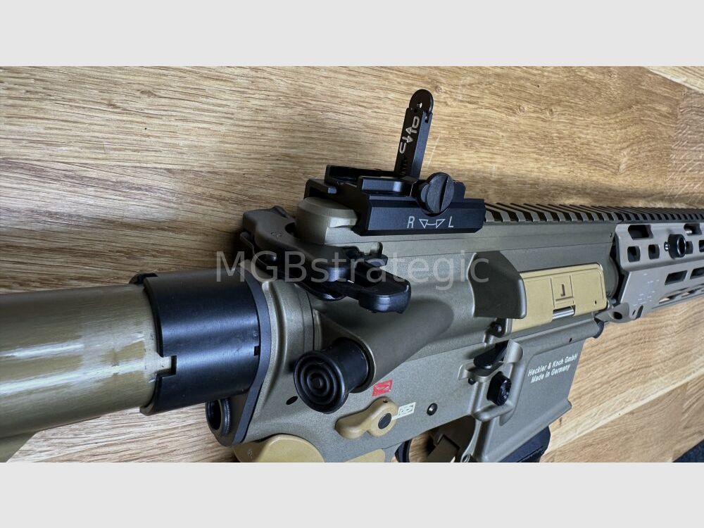 Heckler & Koch MR223 A3 Slim-Line 14,5" cañón - guardamanos M-LOK carabina semiautomática .223Rem - guardamanos largo M-LOK - muchas otras piezas de tuning H&K - similar al KSK G95K - versión civil H&K G95K con mejoras G95K / HK416 H&K 416 / MR 223 A3