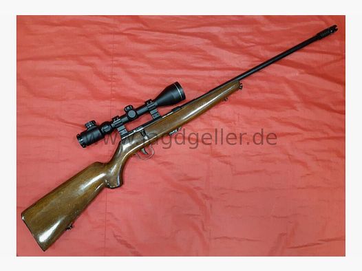 Repetierbüchse Burgsmüller .22 LR mit 3-9x50 Oakwood-Tactical-ZFR .22lr