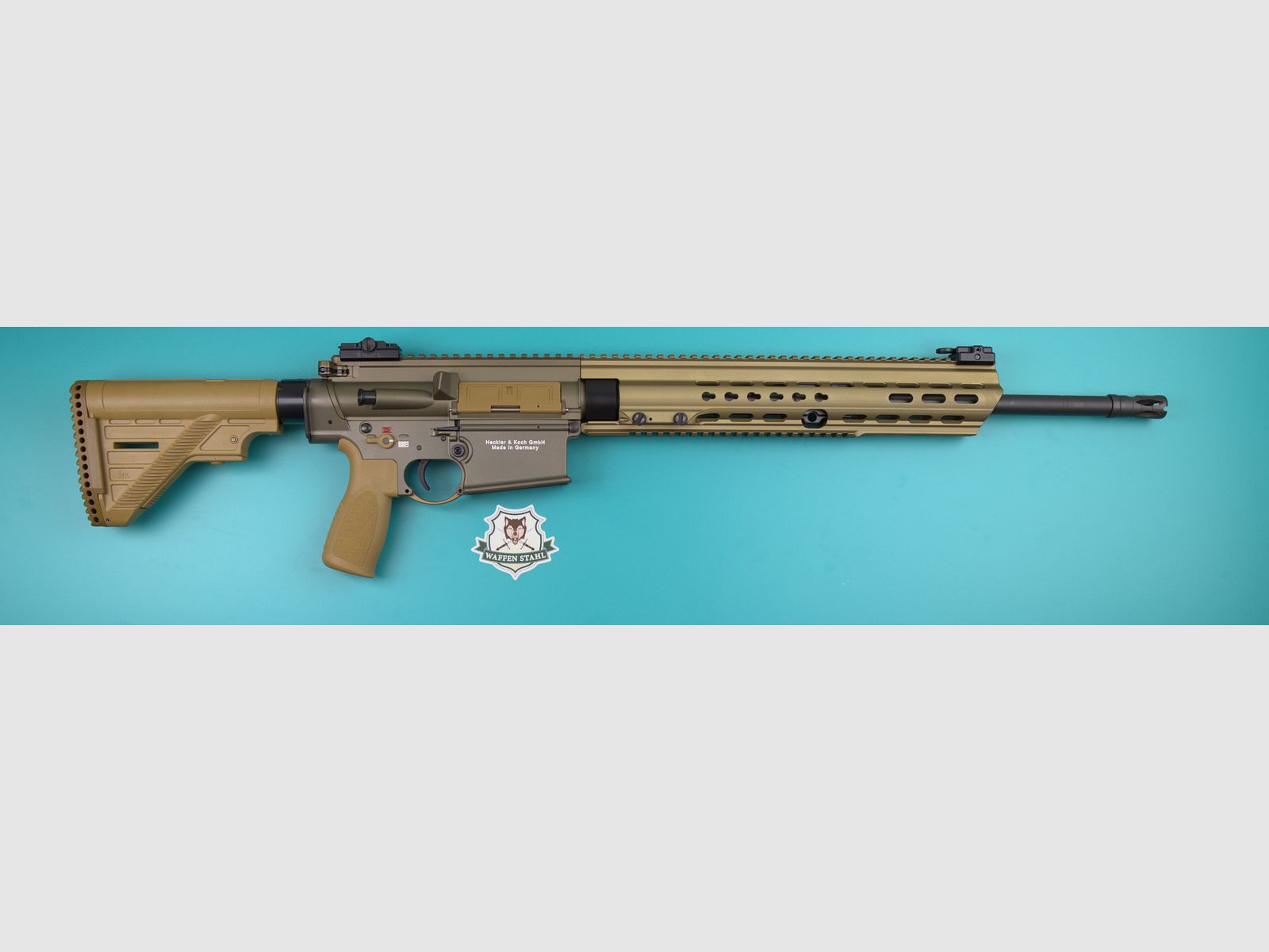 H&K MR308 A3 RAL8000 20", .308Win ◆ direct beschikbaar ◆