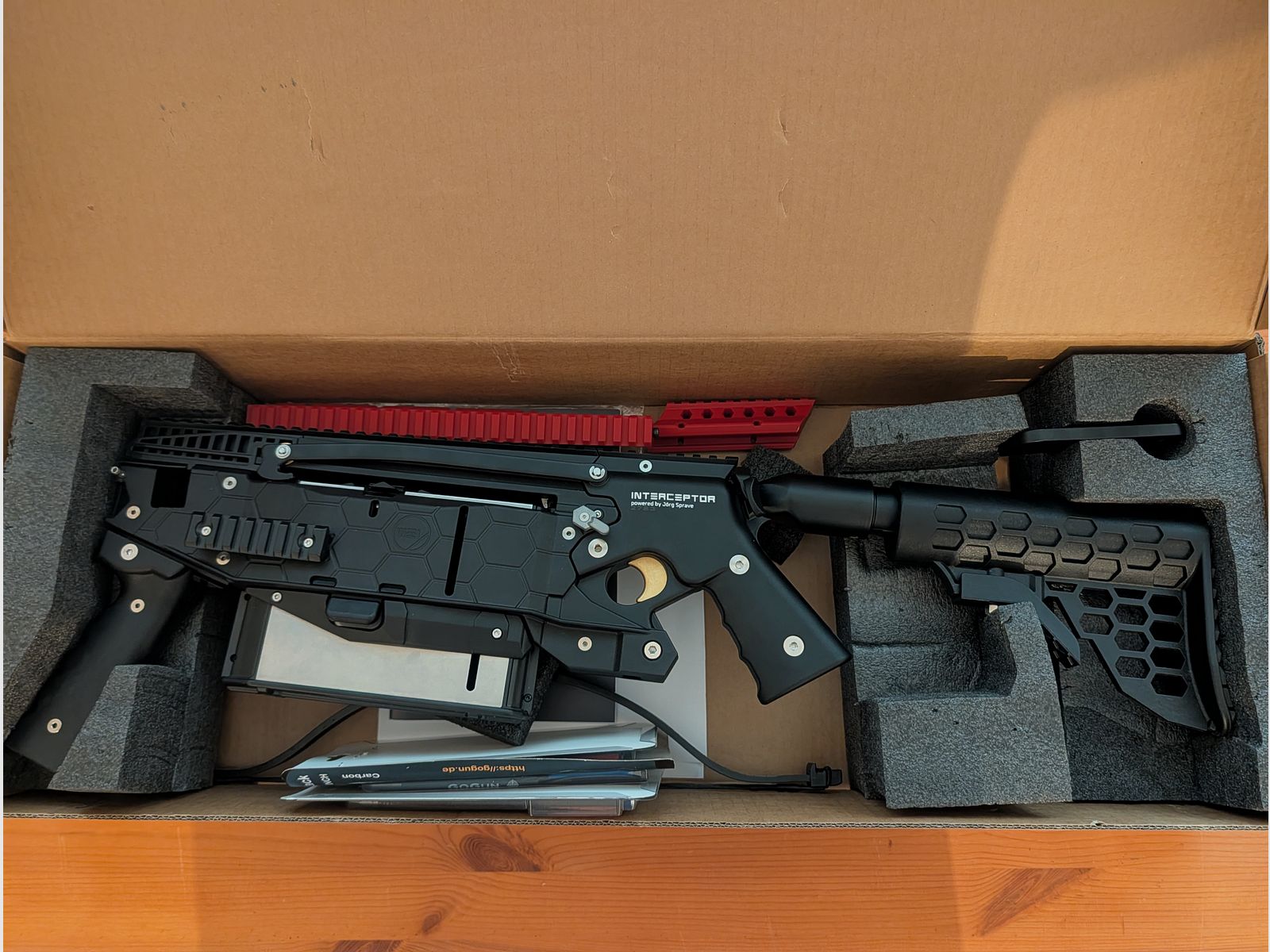 GoGun MEY Interceptor Armbrust + 30 Bolzen + Zubehör