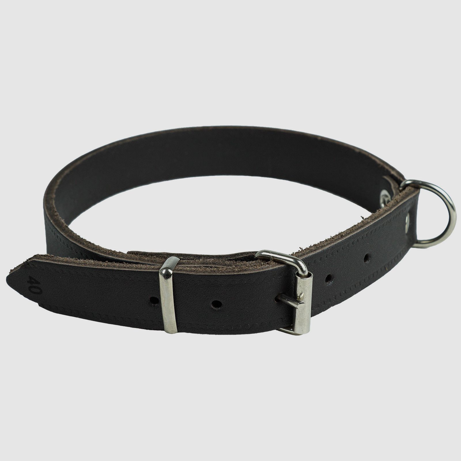 Collier pour chien marron foncé, image 2 sur 2
