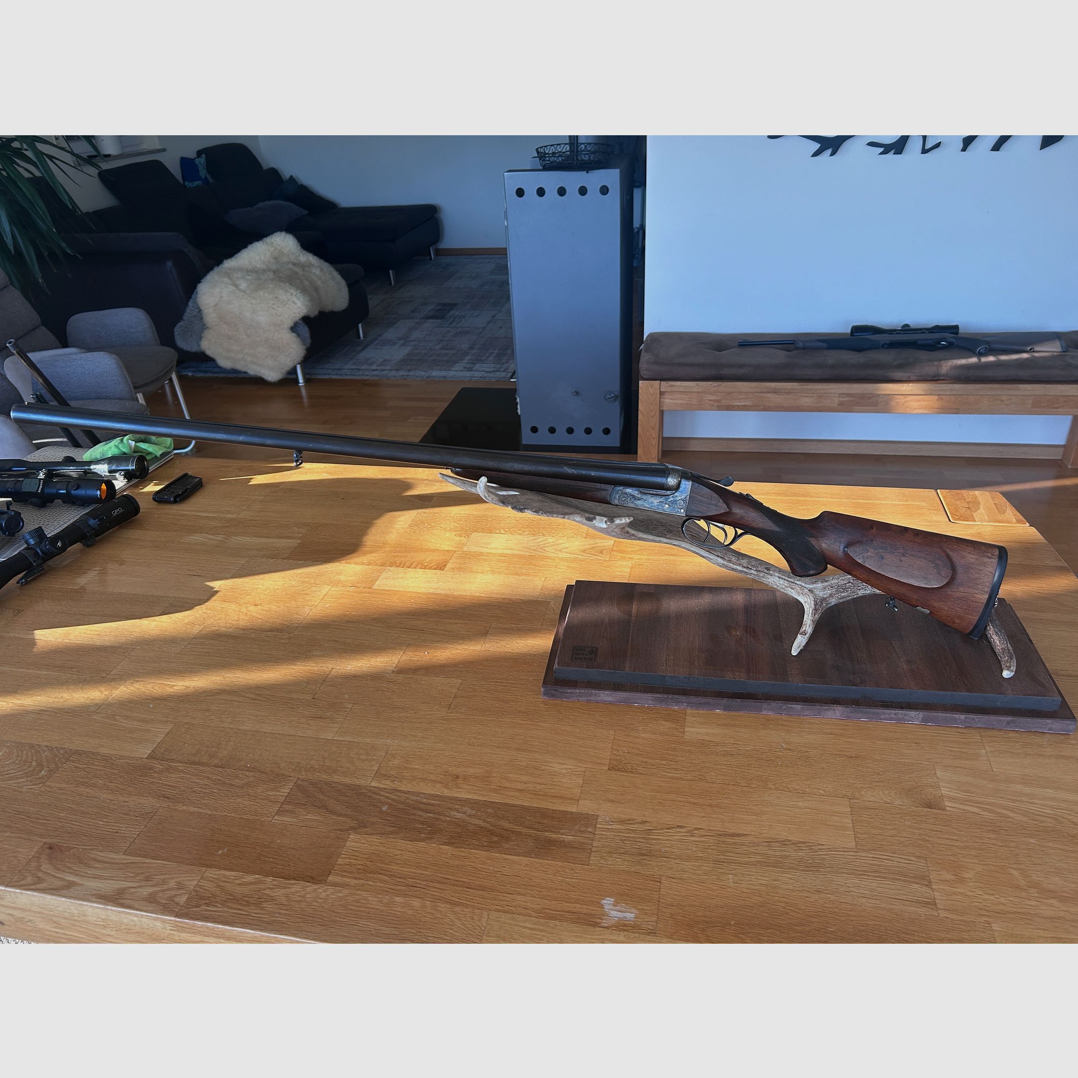 Double shotgun caliber 16/70