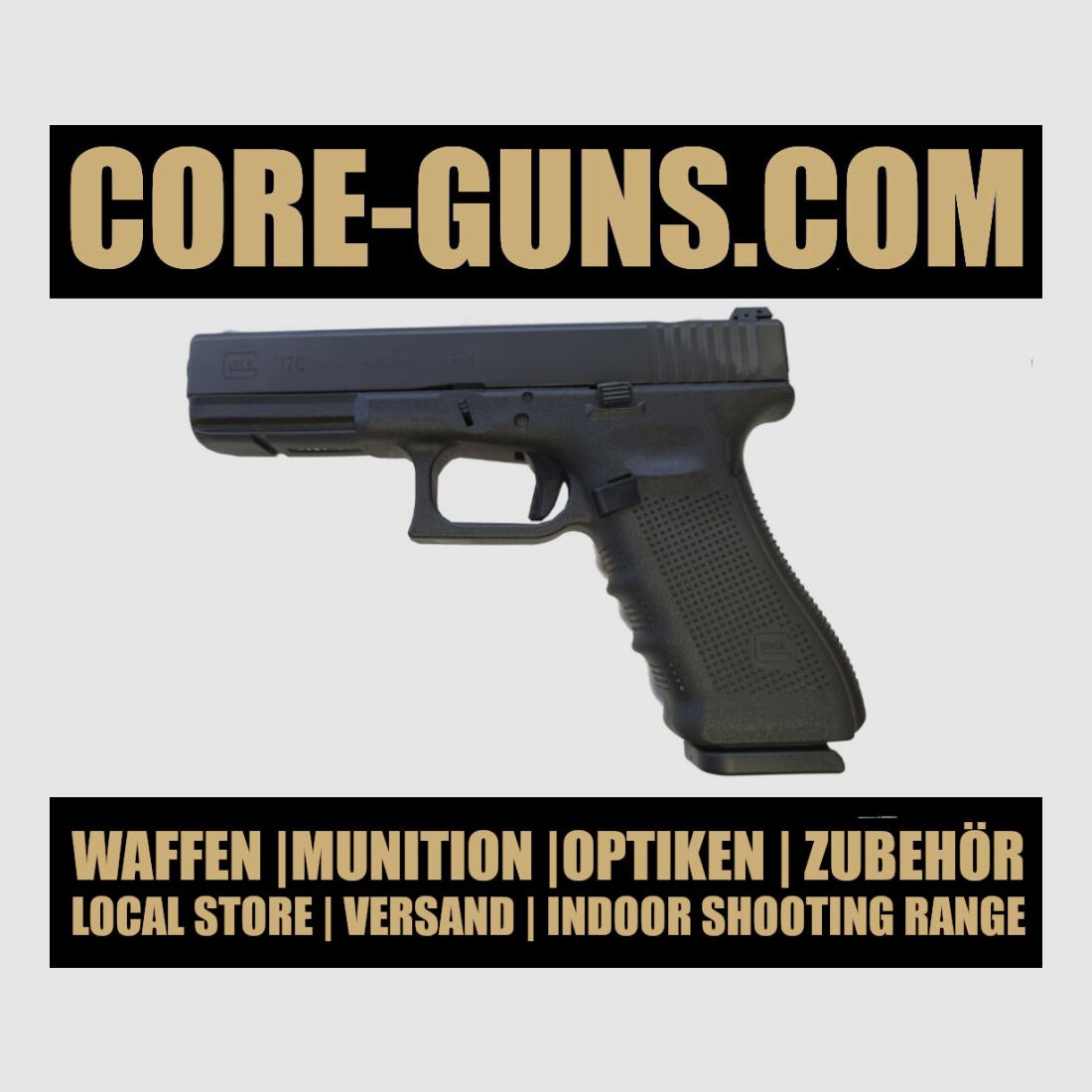 Glock GH Pist.Glock 17C Gen4,ADJ, 9 mm Para *EWB obligatorio disponible de inmediato