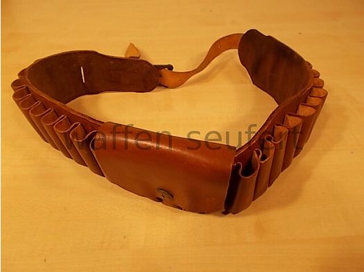 Cintura per cartucce a pallini 12 tasche per cartucce media ad es. 30-06