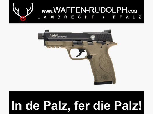 Smith & Wesson M&P 22 Supressor Ready 22lr Pistole Smith&Wesson kann auch KK-Pistole