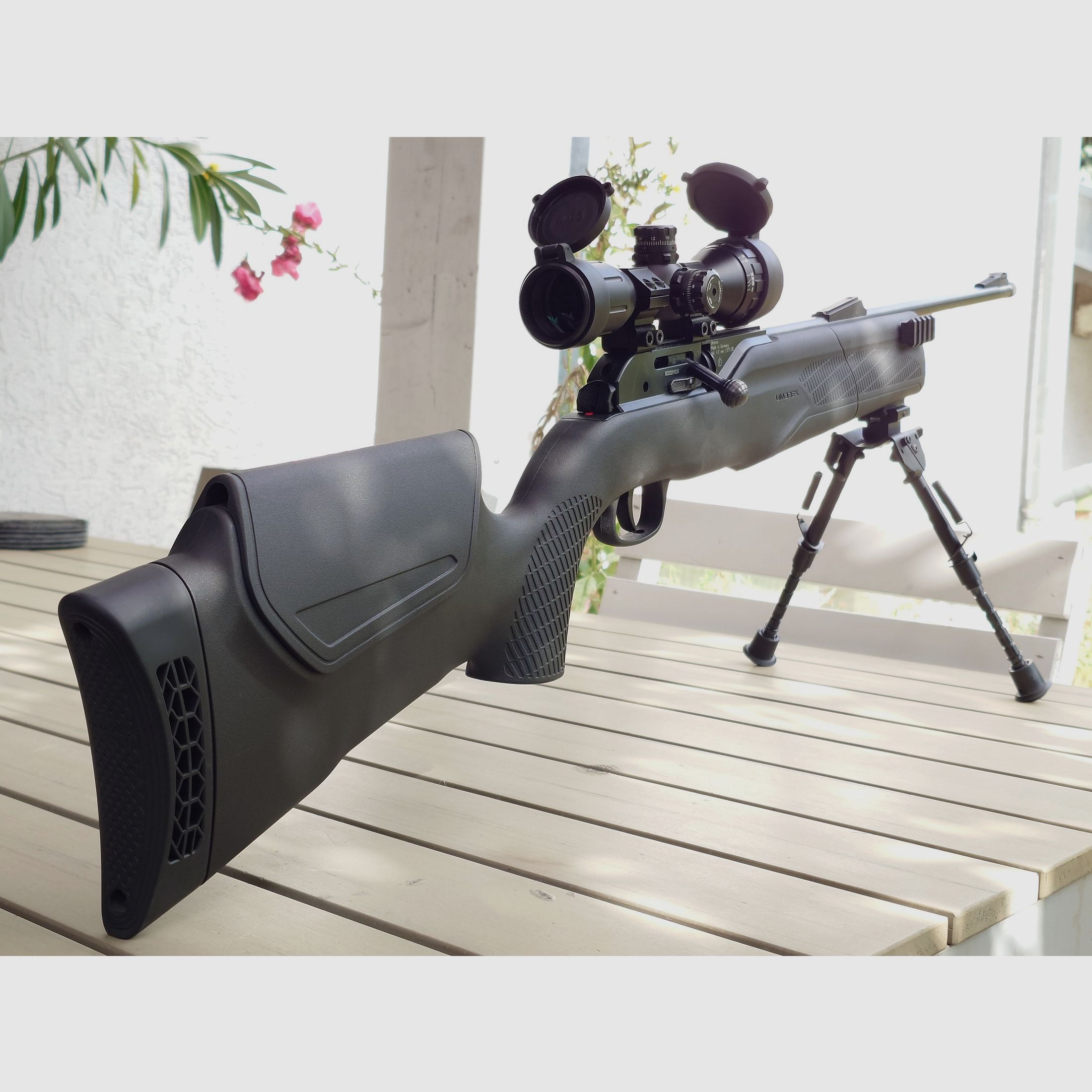 Umarex 850 m2 (Kostenlose Lieferung) mit Co2 Adapter und Walther Zielfernrohr + viel Zubehör 