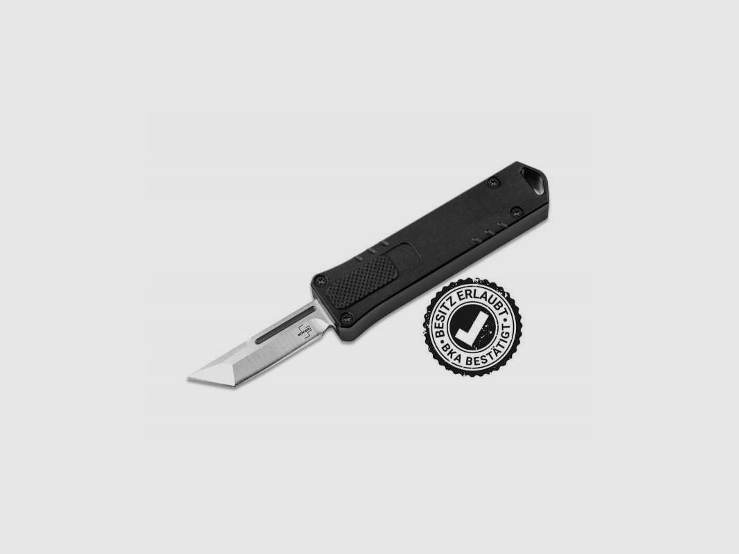 Böker Plus Micro USB OTF Tanto Automatik Springmesser BKA legal