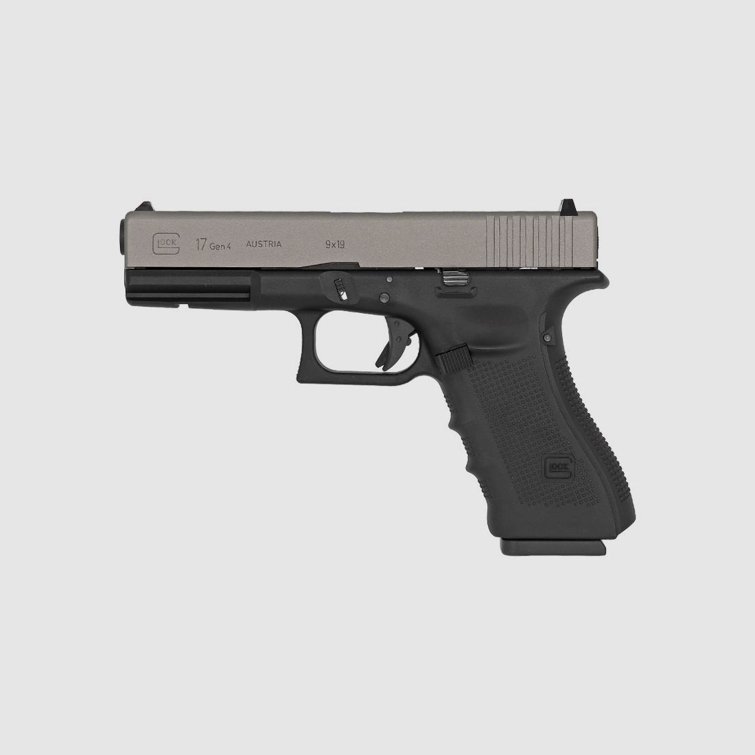 Pistole GLOCK 17 Gen4 Vollmetall Grau Titan Cerakote