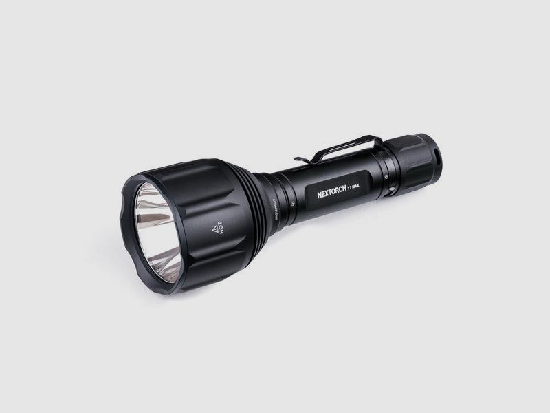 NEXTORCH T7 MAX SET Lampe de Poche de Chasse – Portée de 1.100 m incl. Support et Interrupteur à Câble
