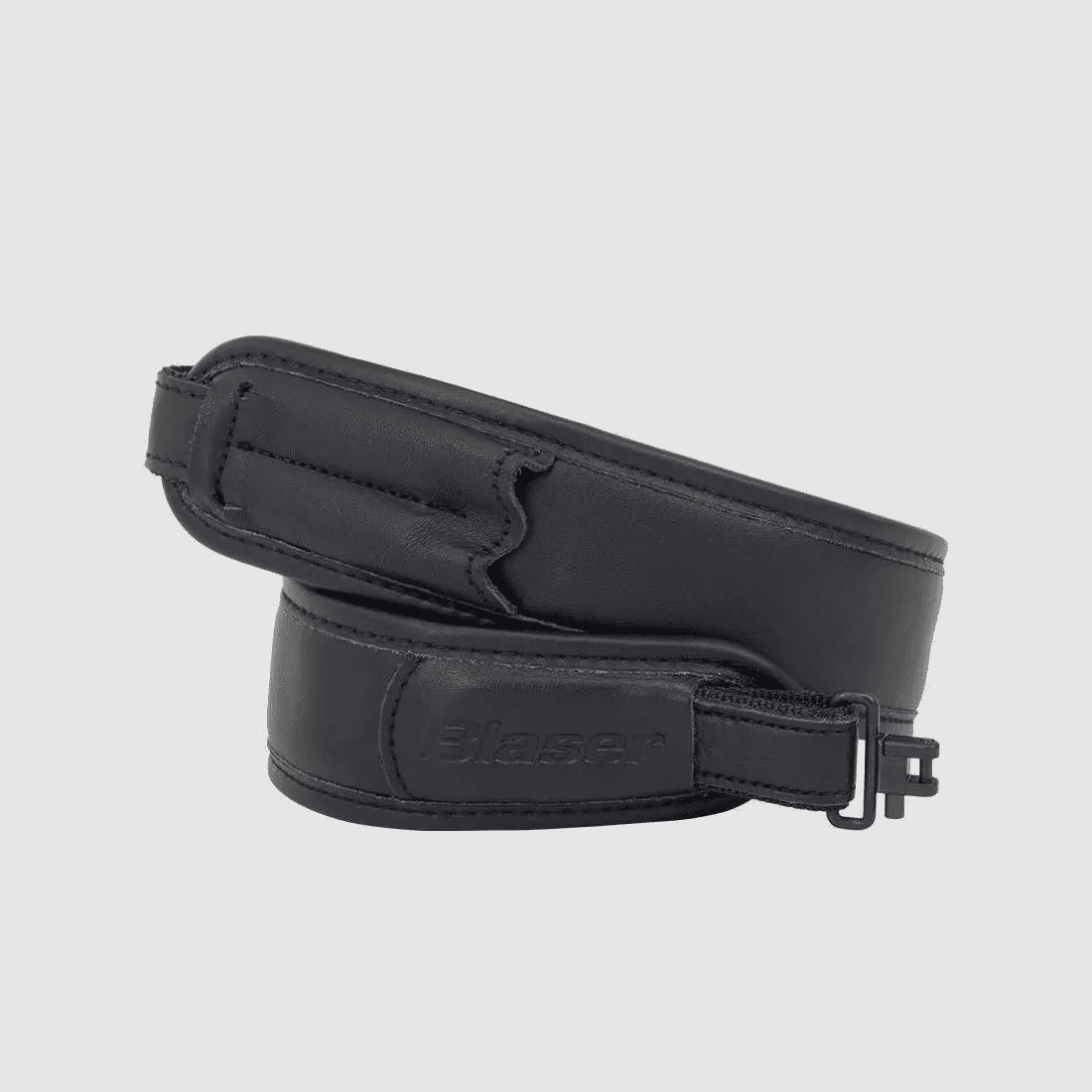 Cinghia per fucile Blaser in pelle nera