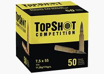 7,5X55 FMJ 174 GRS TOP SHOT