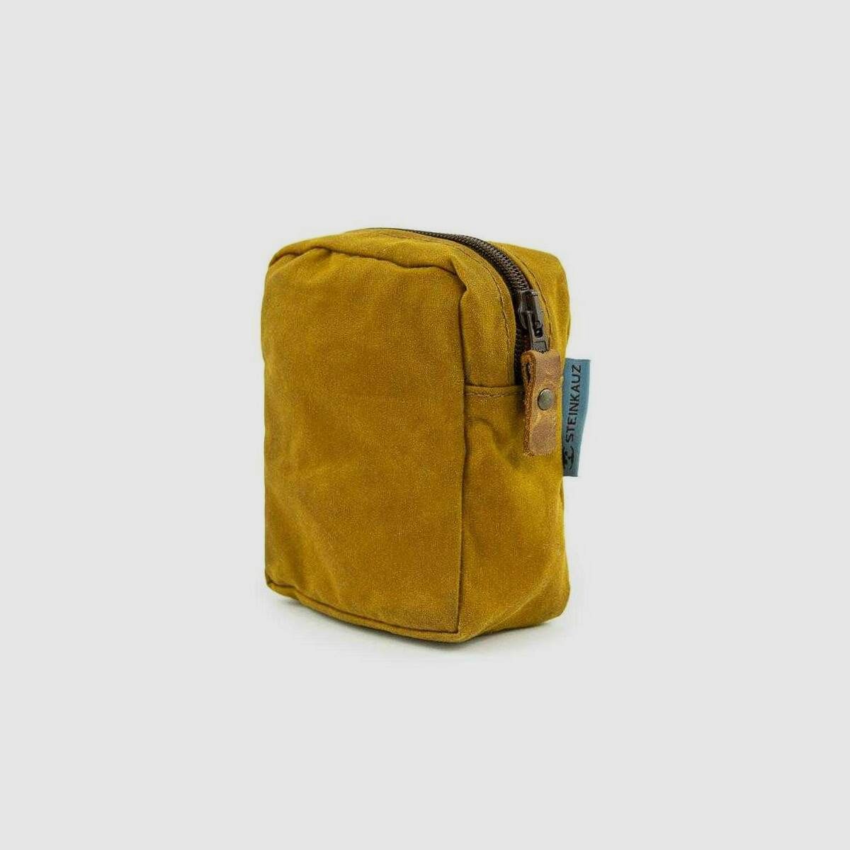 STEINKAUZ Waxcotton RV borsa a cintura, piccola, zafferano, immagine 1 di 4