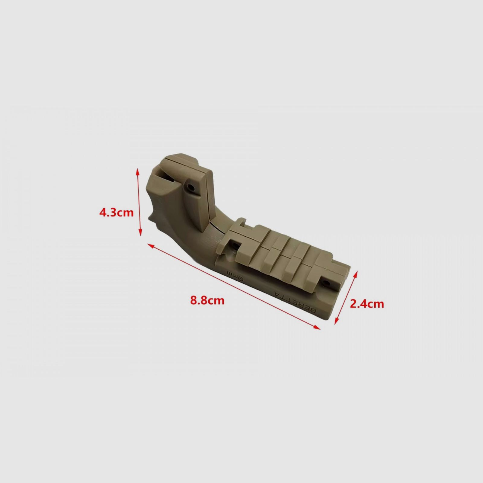 Fijación de riel para Beretta 92 airsoft, imagen 8 de 9