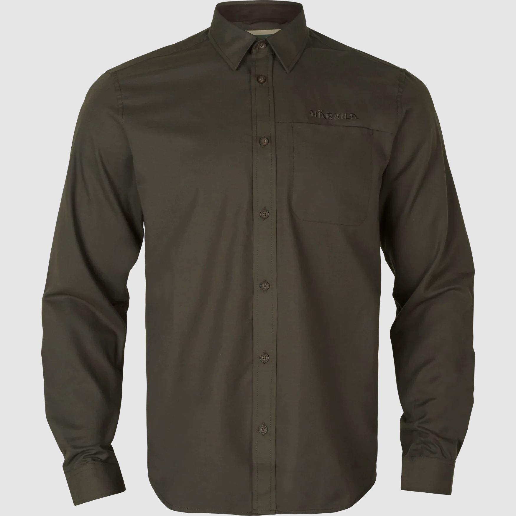 Härkila Langarmshirt Herr Willow green XXL