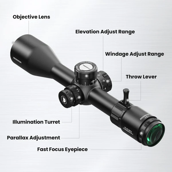 Zielfernrohr DISCOVERY OPTICS ED-LHT GEN2 3-15X50SFIR FFP-Z, Bild 4 von 7
