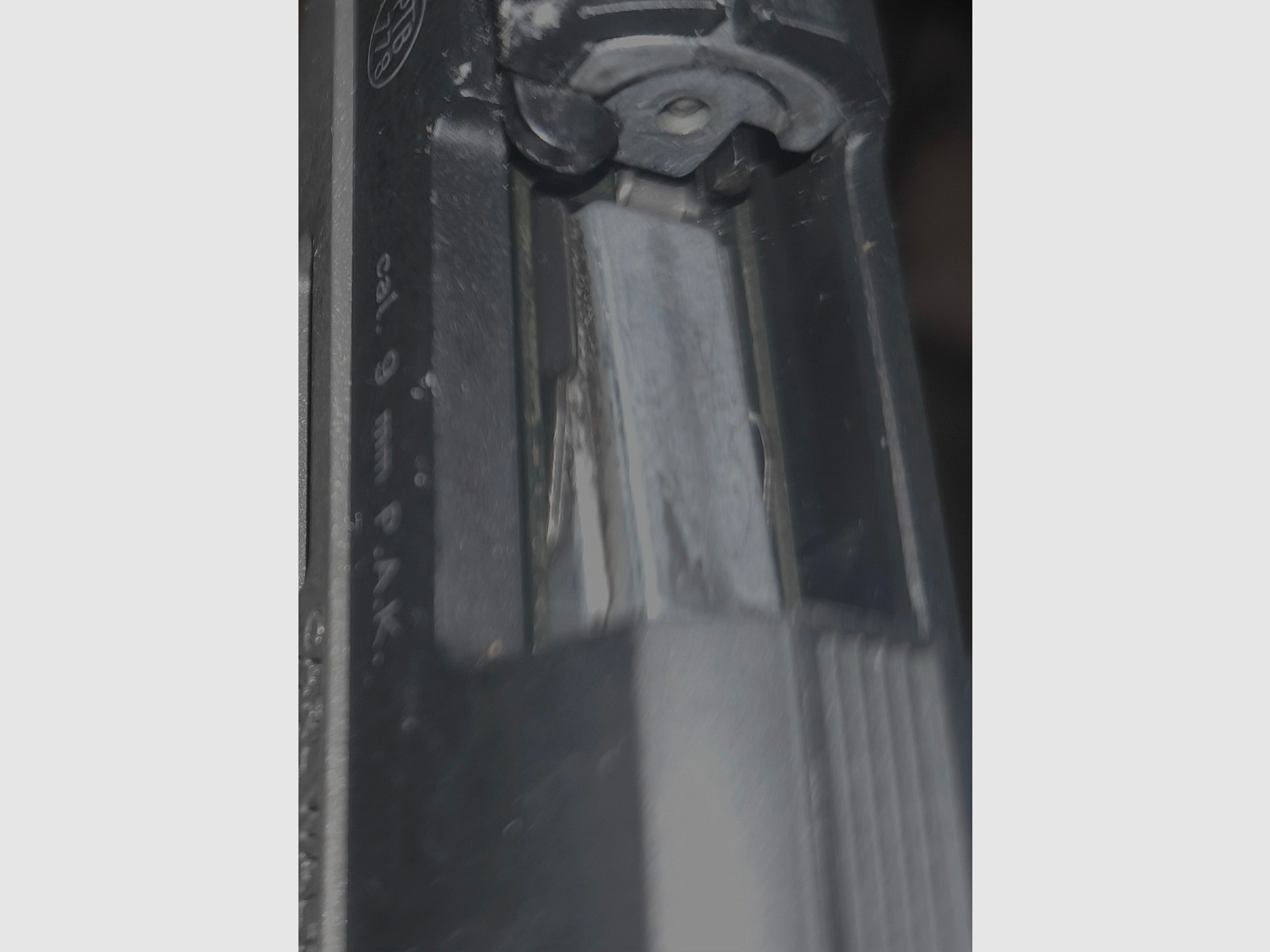 Gas & Schreckschuss Waffe -SRS 9mmPAK, Walther P22Q Sondermodell in Cerakote Meteor Gray, Ungeschossen, wie Neu!! 