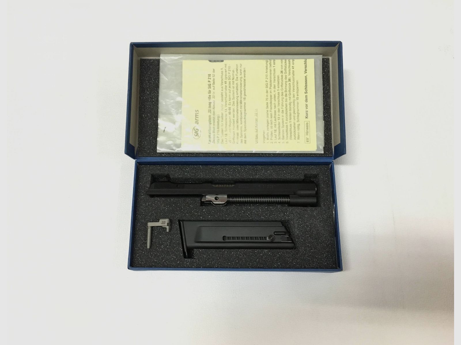 KIT CONVERSIONE SIG P210 – 22 L.R., immagine 1 di 3