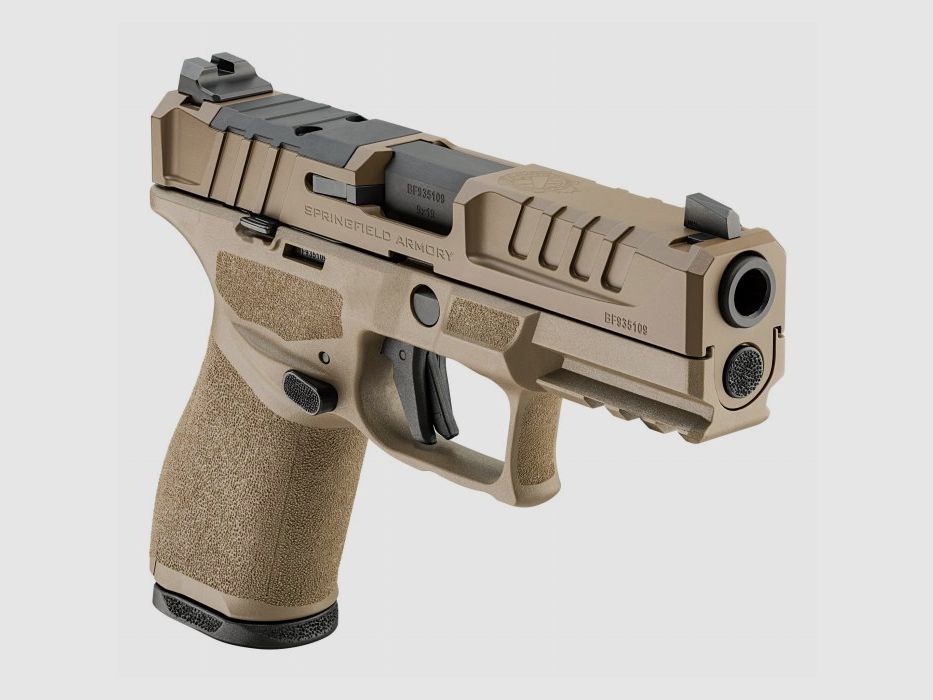 Pistolet HS-ECHELON 4.0 COMPACT 4" U-Notch TRYT FDE, zdjęcie 2 z 4