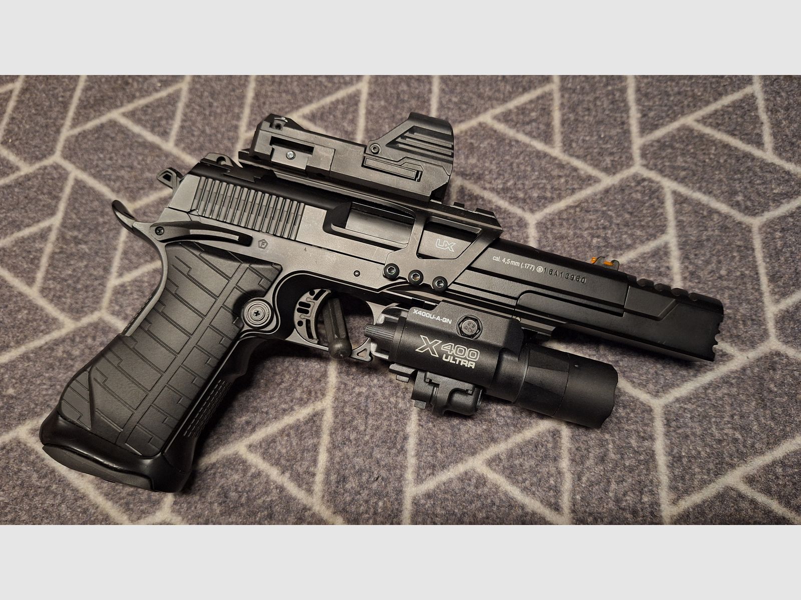 Umarex Racegun 4.5 mm Steel BB Blowback Co2 pistol