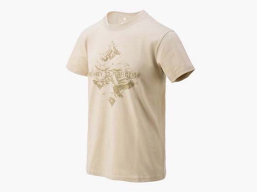 HELIKON TEX MOTTO T-SHIRT  MOUNTAIN STREAM KHAKI