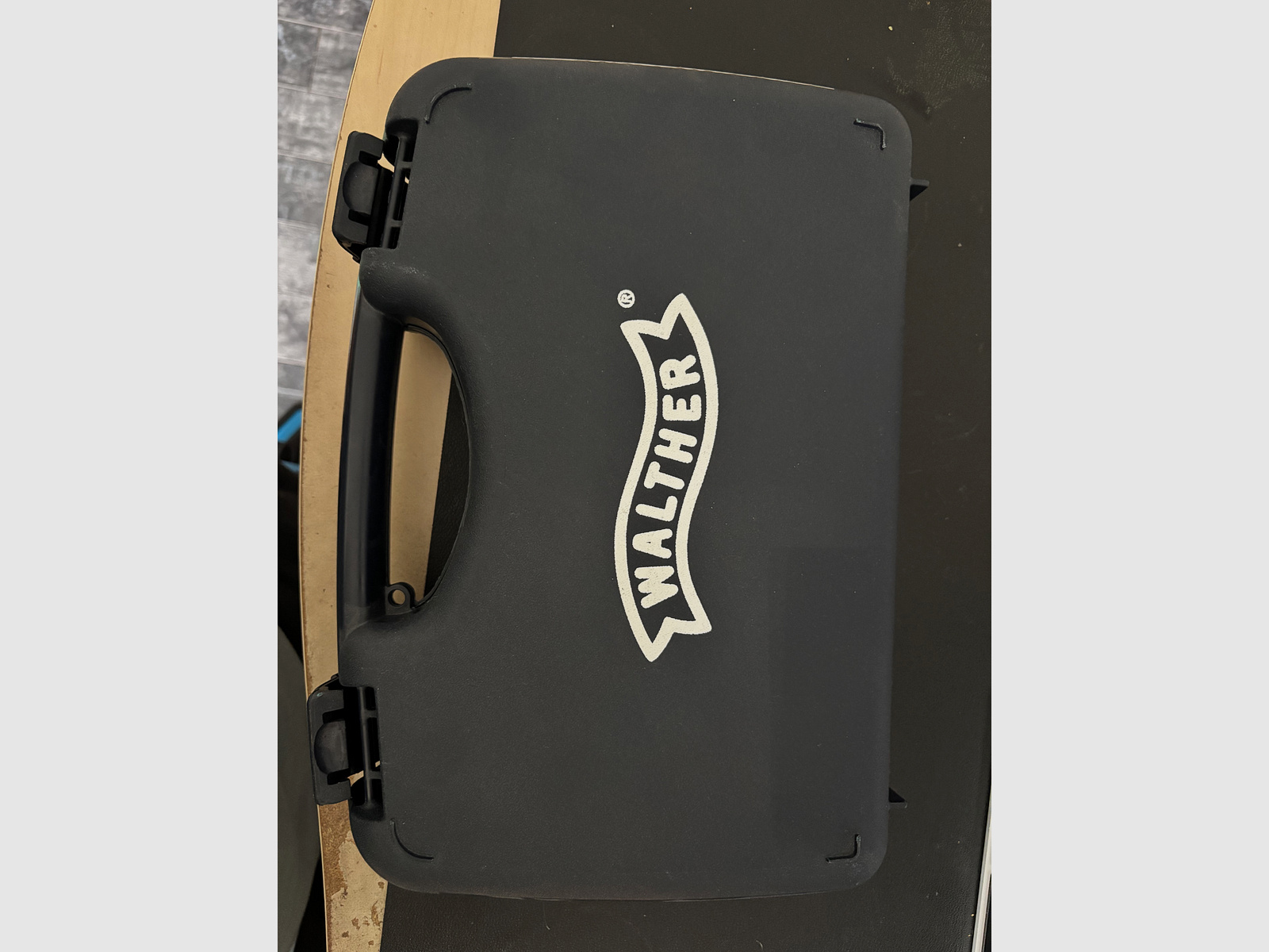 Walther PPQ blank firing pistol with Navy Kit