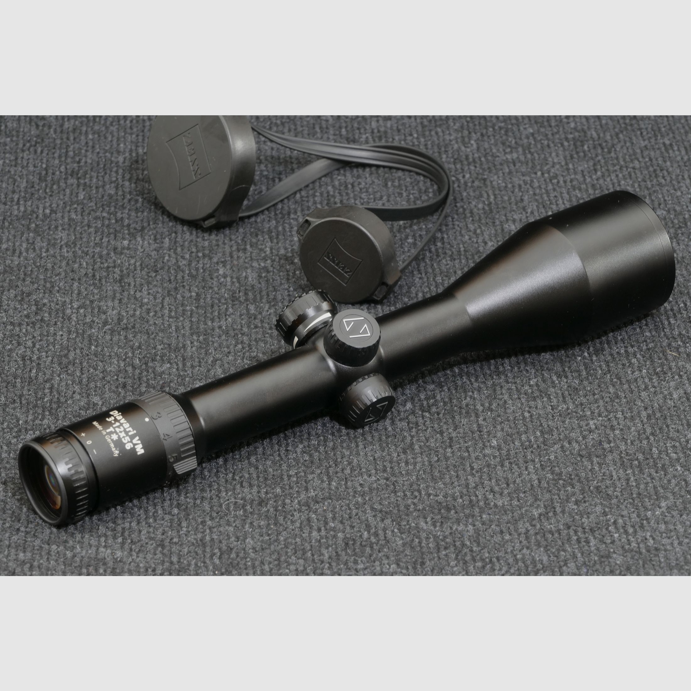 ZEISS Diavari VM 3–12x56 T* Abs. 60 – 1. BE, duży cyfrowy moduł podświetlenia, upgrade wykonany w październiku 2019 w Zeiss, myślistwo i sport, zdjęcie 2 z 8
