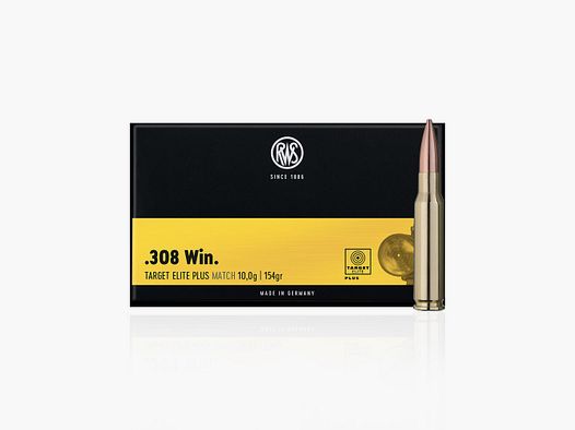 RWS Target Elite Plus 154grs 20St .308Win
