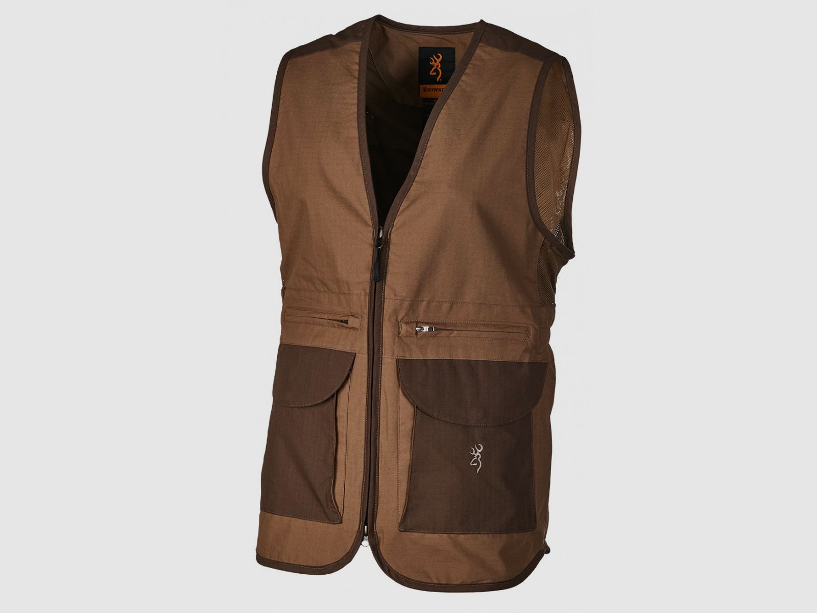 Jagdweste, BROWNING, SAVANNAH RIPSTOP, Khaki, S, Bild 3 von 3