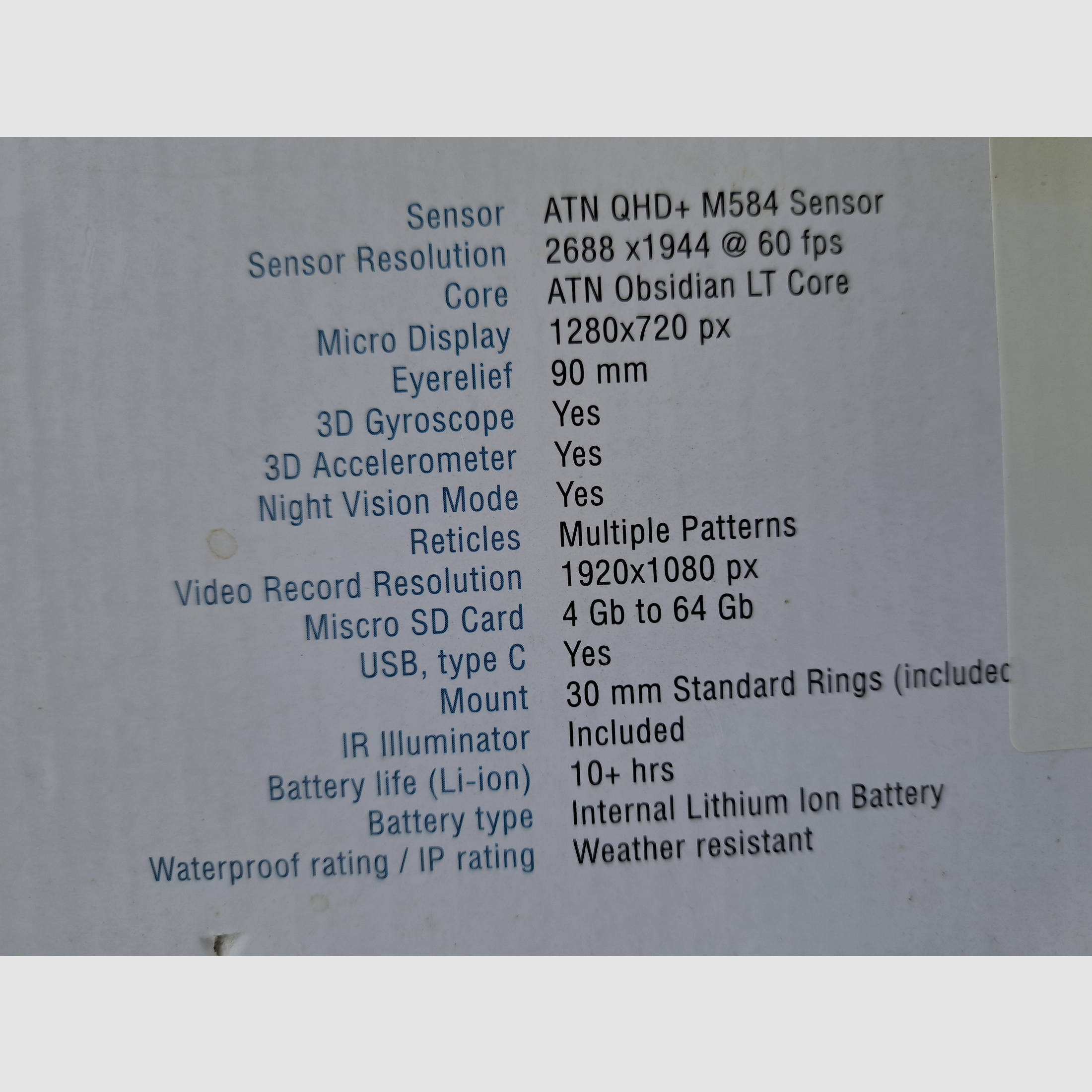 ATN X-Sight LTV 5 - 15x Day&Night Digital Rifle Scope