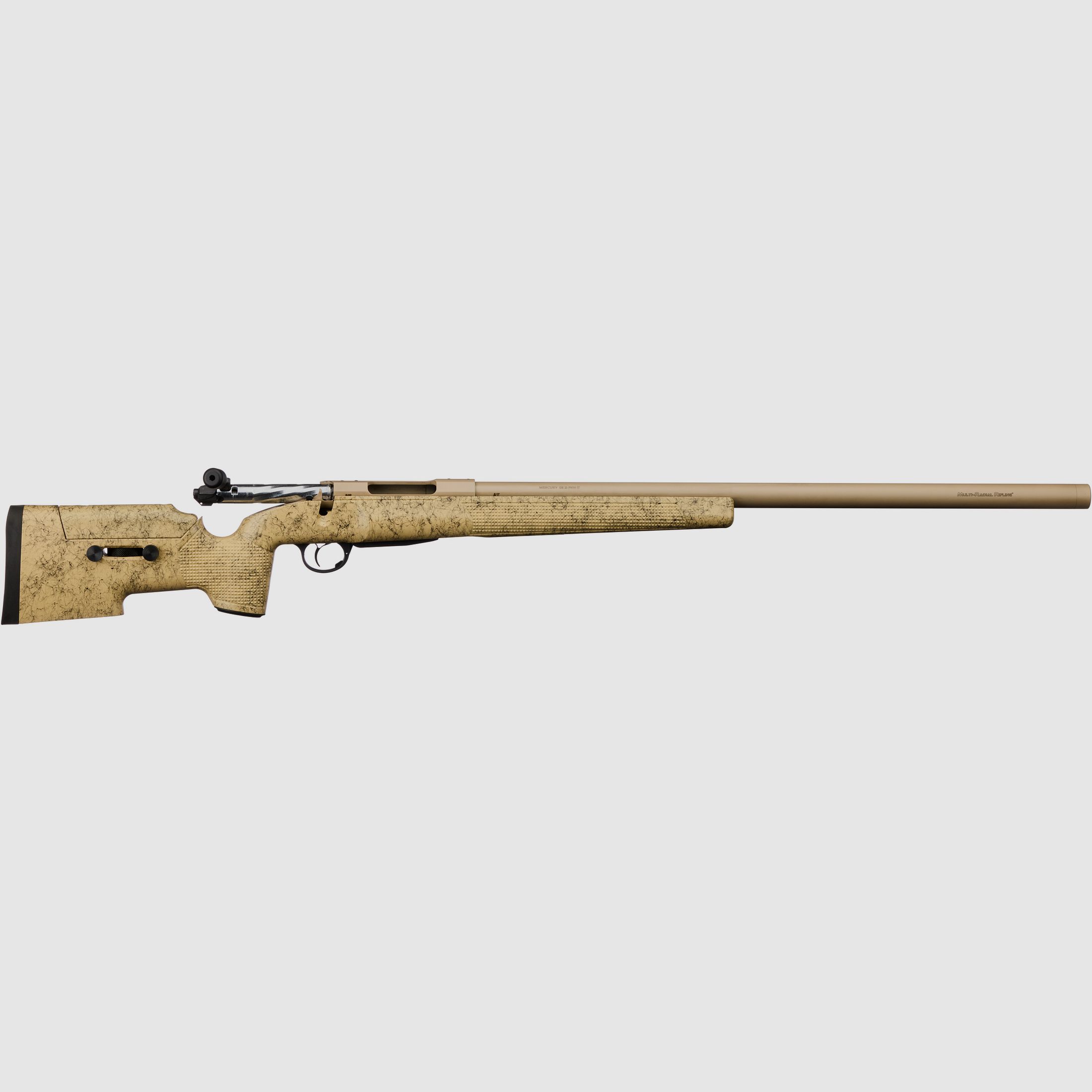 Mercury sport Tactical Evo Desert, looplengte 71 cm, Kal. 6,5 Creedmoor