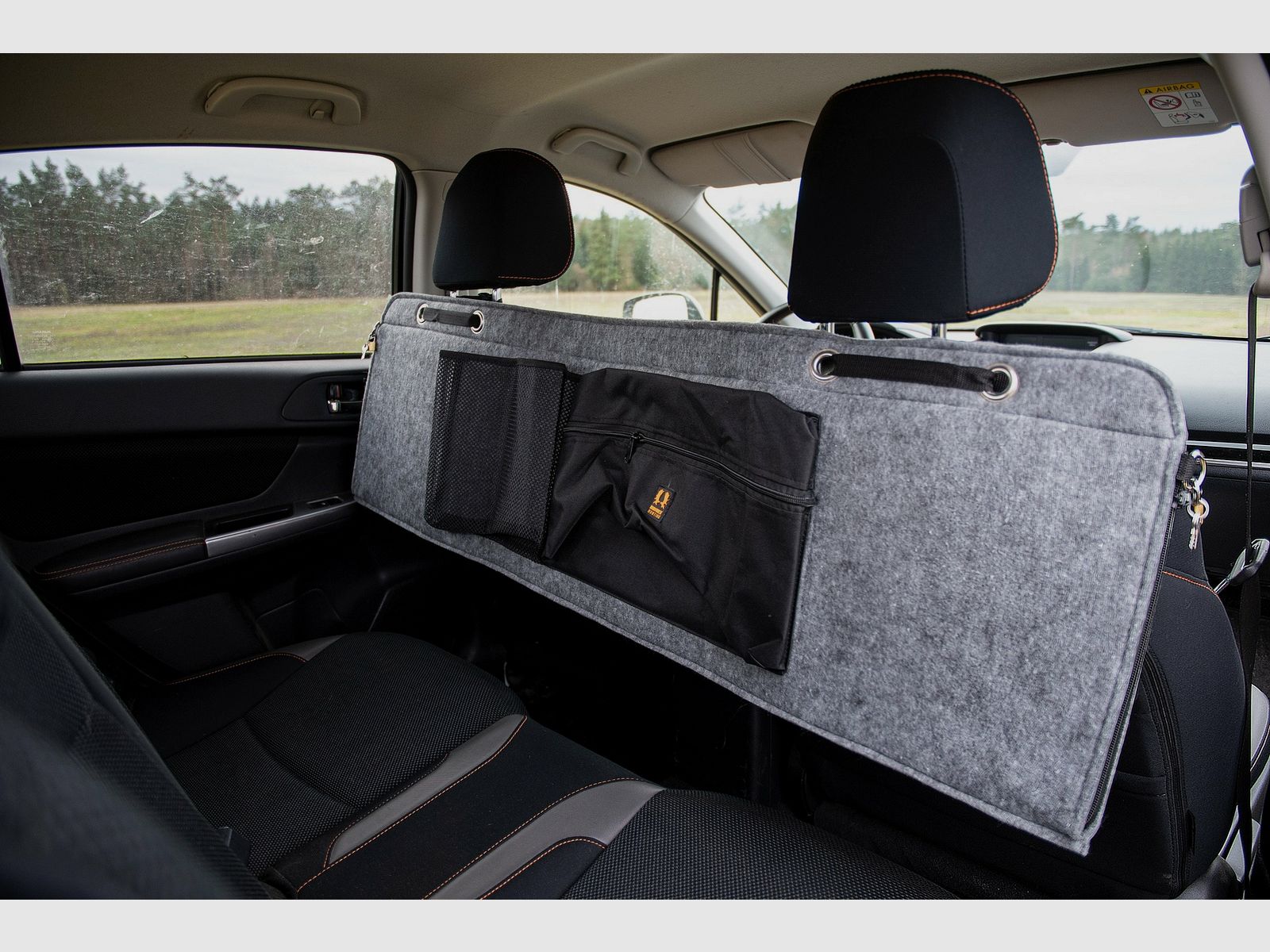 Nordforest Hunting funda automática para arma para el reposacabezas, gris, imagen 1 de 3