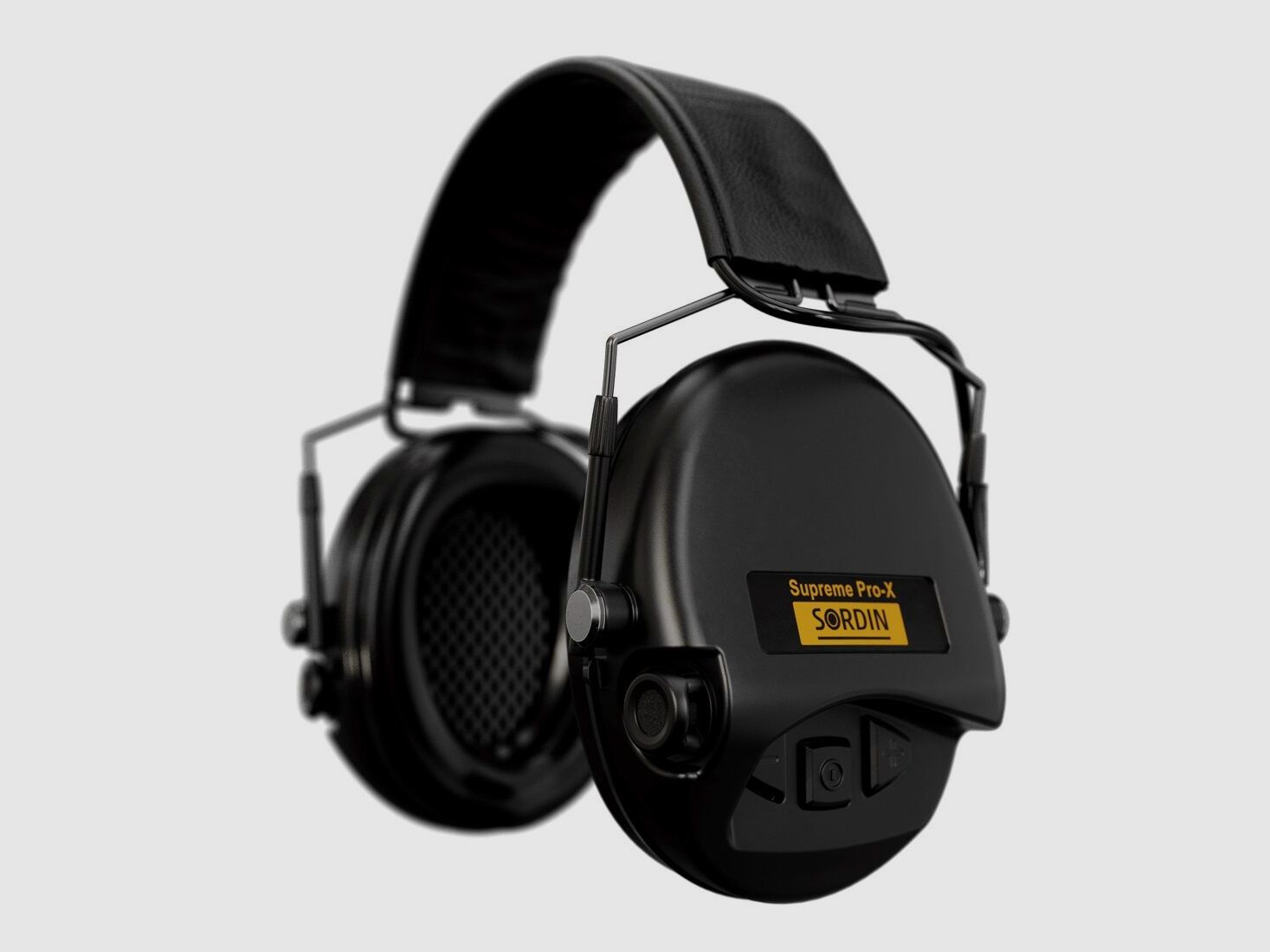 Sordin Supreme Pro X Schwarz Leder V23