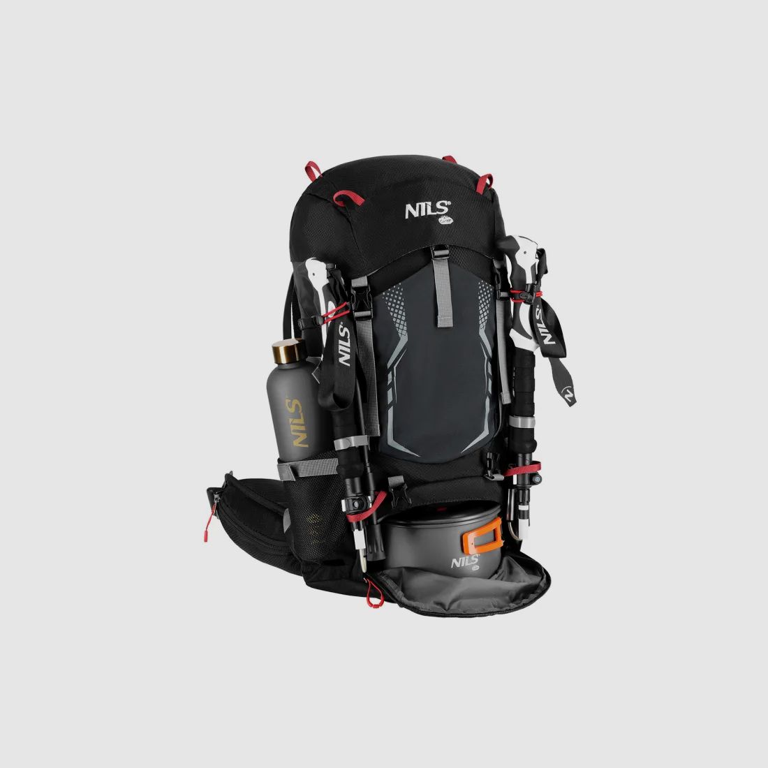 NC1993 Rucksack Northlake 30L+10L in Schwarz