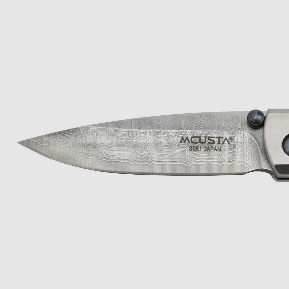 Mcusta MC-37D Shinra Katana Taschenmesser mit VG-10/Damastklinge und Damastgriff, Bild 26 von 38