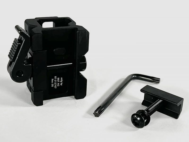 B&T ASM QD montaggio a sgancio rapido per Aimpoint ACRO 23 mm asse ottico, nero