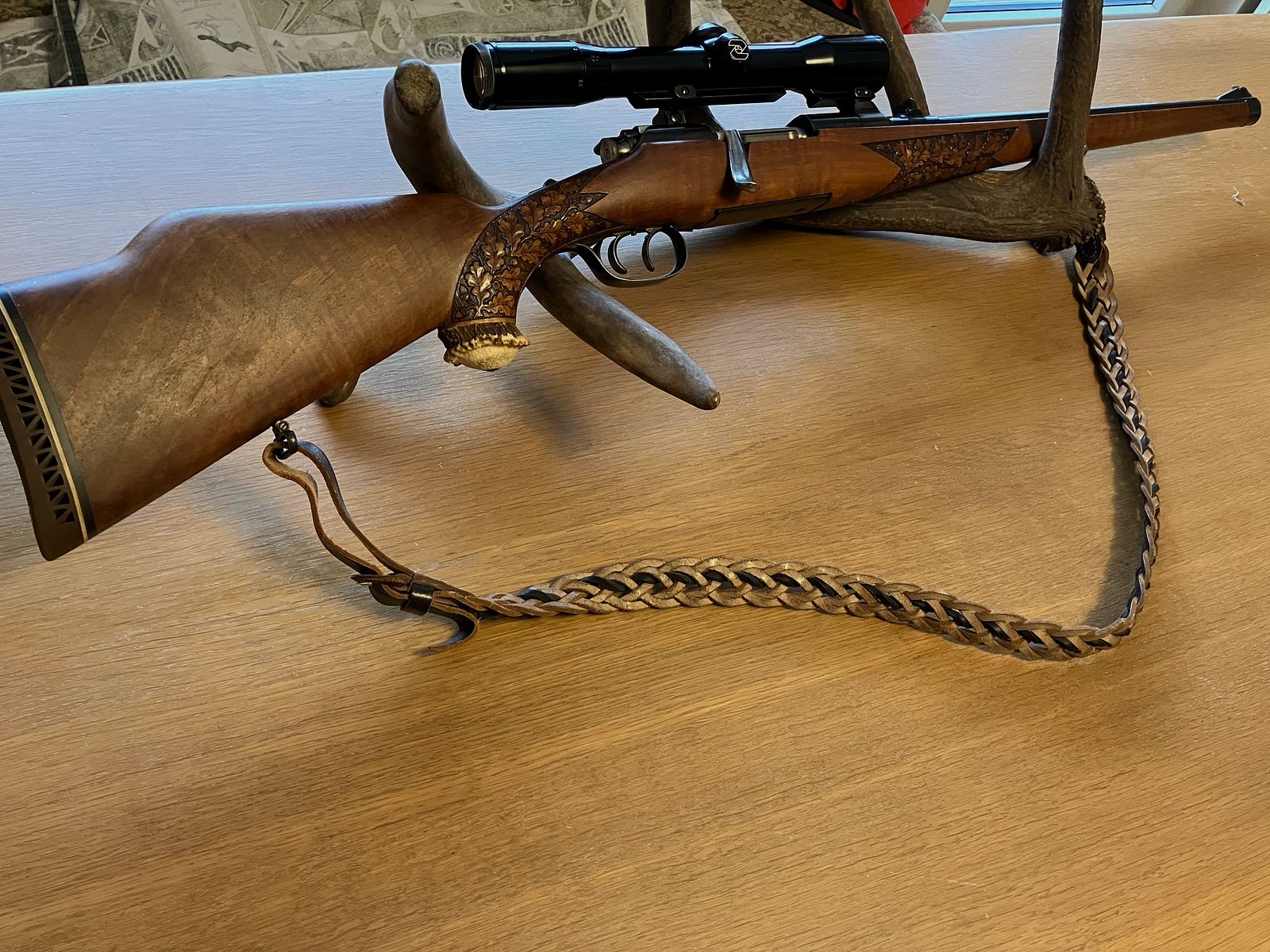 STEYR DAIMLER PUCH Büchse Cal. 5,6 x 57, mit ZF 1,5-6 x 42, sehr guter Zustand!