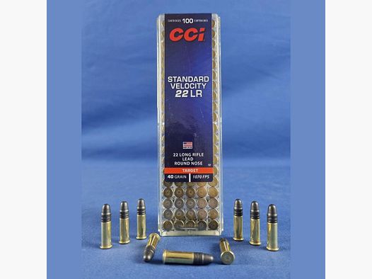 CCI .22 lfb. SV in Hartbox 2,6g/40grs.