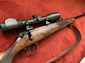Mauser 225 7x64 / zeiss Duralyt 3-12x50 (Lichtpunkt) mit EAW Schwenkmontage