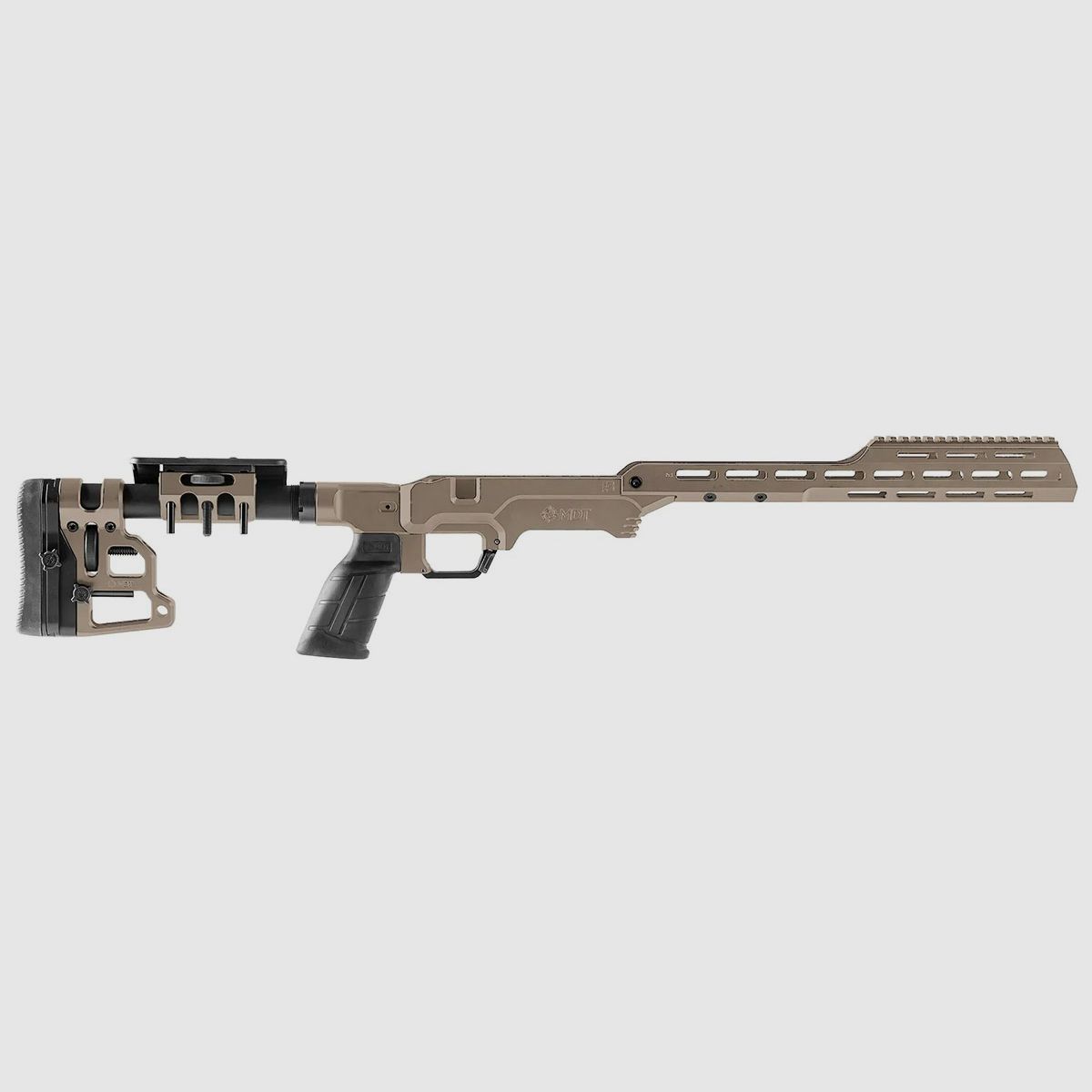 MDT Chassis – LSS Gen3 System – Ruger American – SA – LH – Tactical – FDE