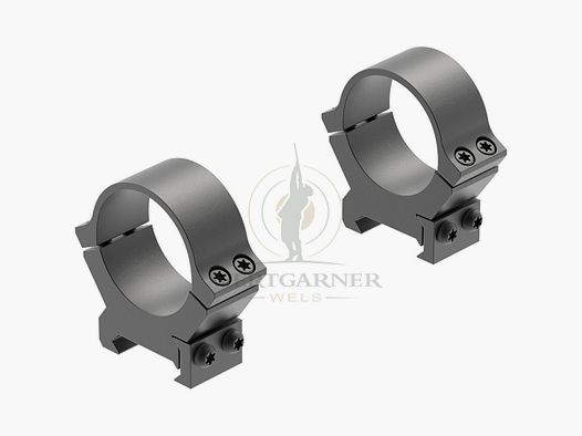 Leupold Ringe PRW2 Medium 30mm Schwarz Matt