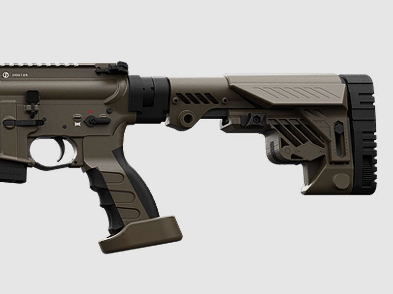 SCHMEISSER AR15 DMR 18" FDE