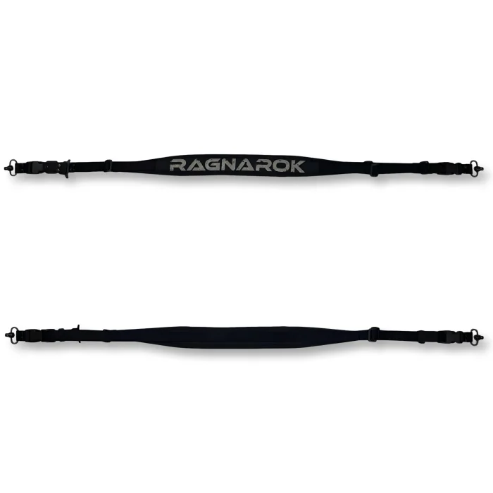 Three-point rifle sling with wide shoulder pad RAGNAROK KRAKEN QD Gen.II - Black, image 1 of 2
