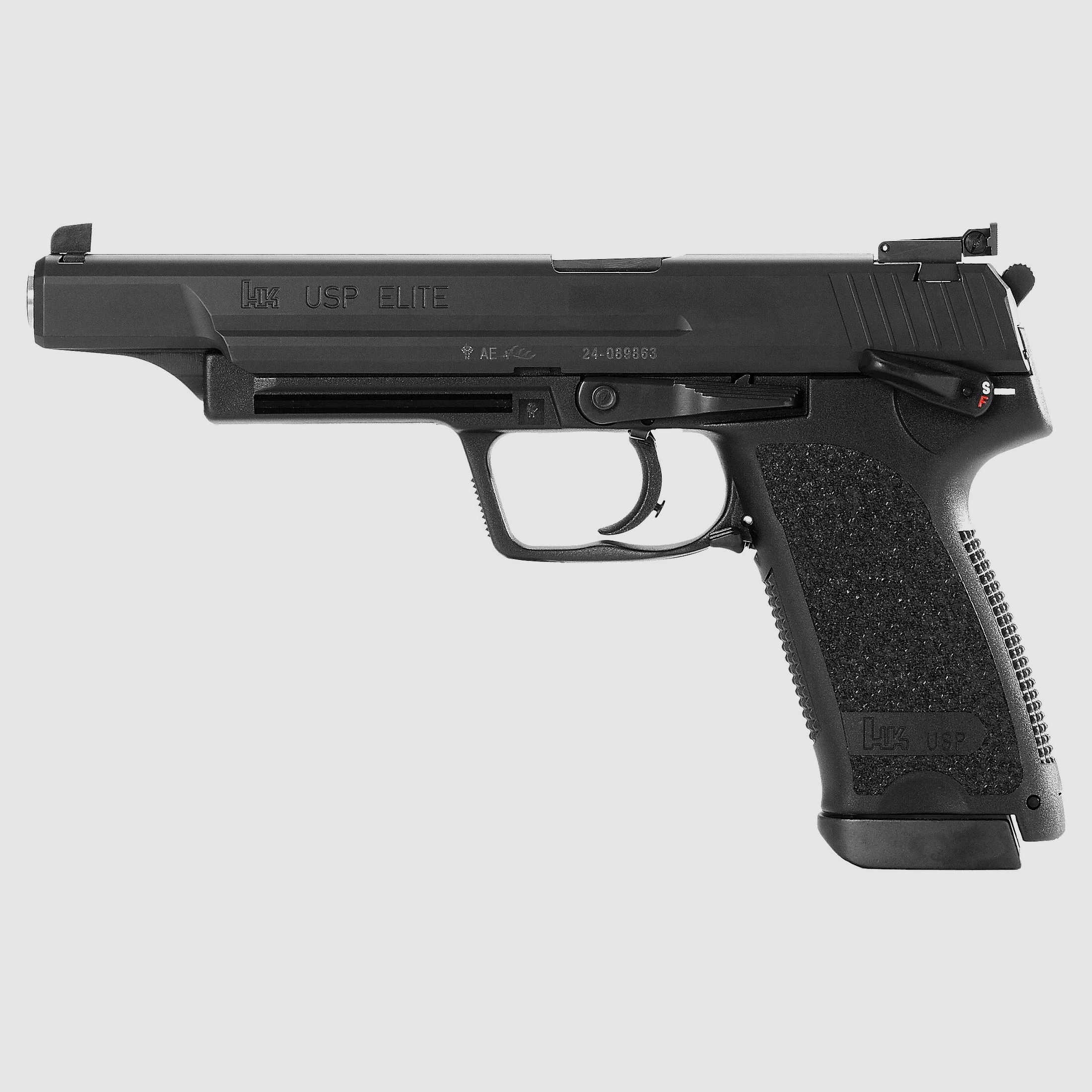 Pistolet HK USP Elite, kal. .45 Auto, w tym dwa