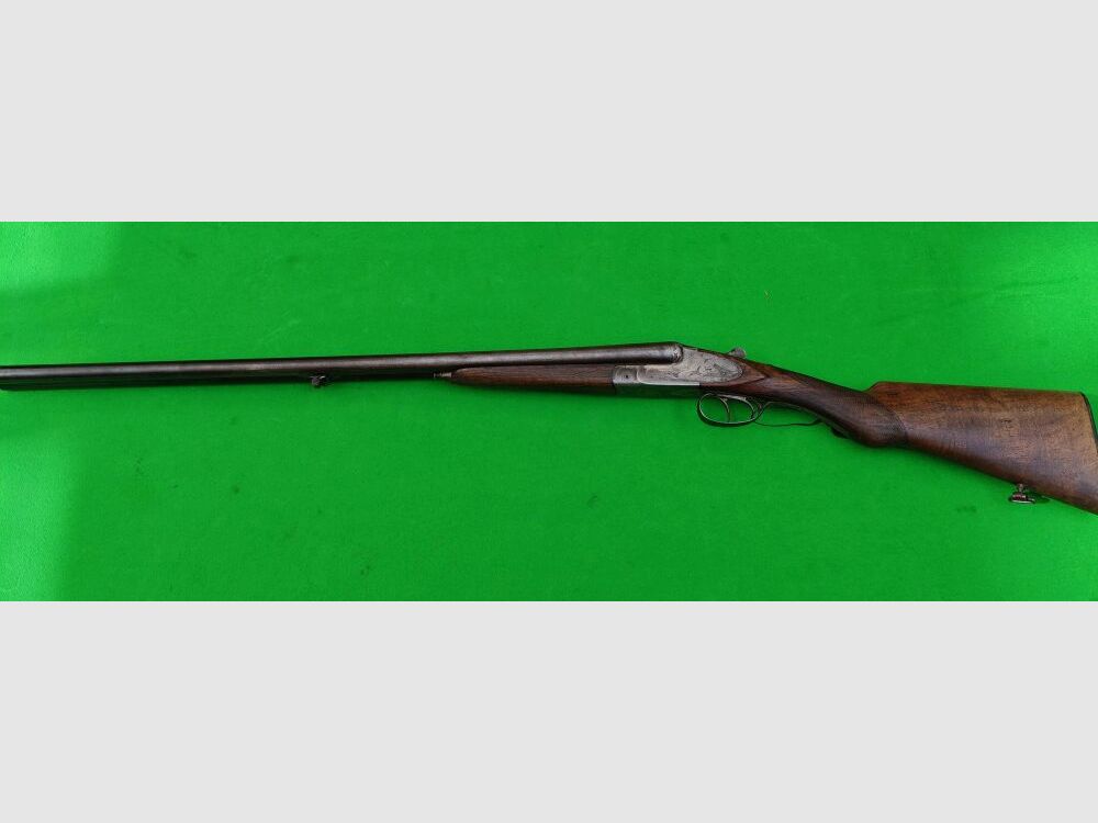 Inconnu fusil de chasse double 16/70