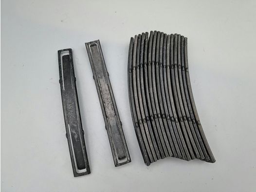 18x Simonov SKS Ladestreifen 7,62x39 - 10 Schuss - Surplus - auch passend für Samopal/CSA VZ58