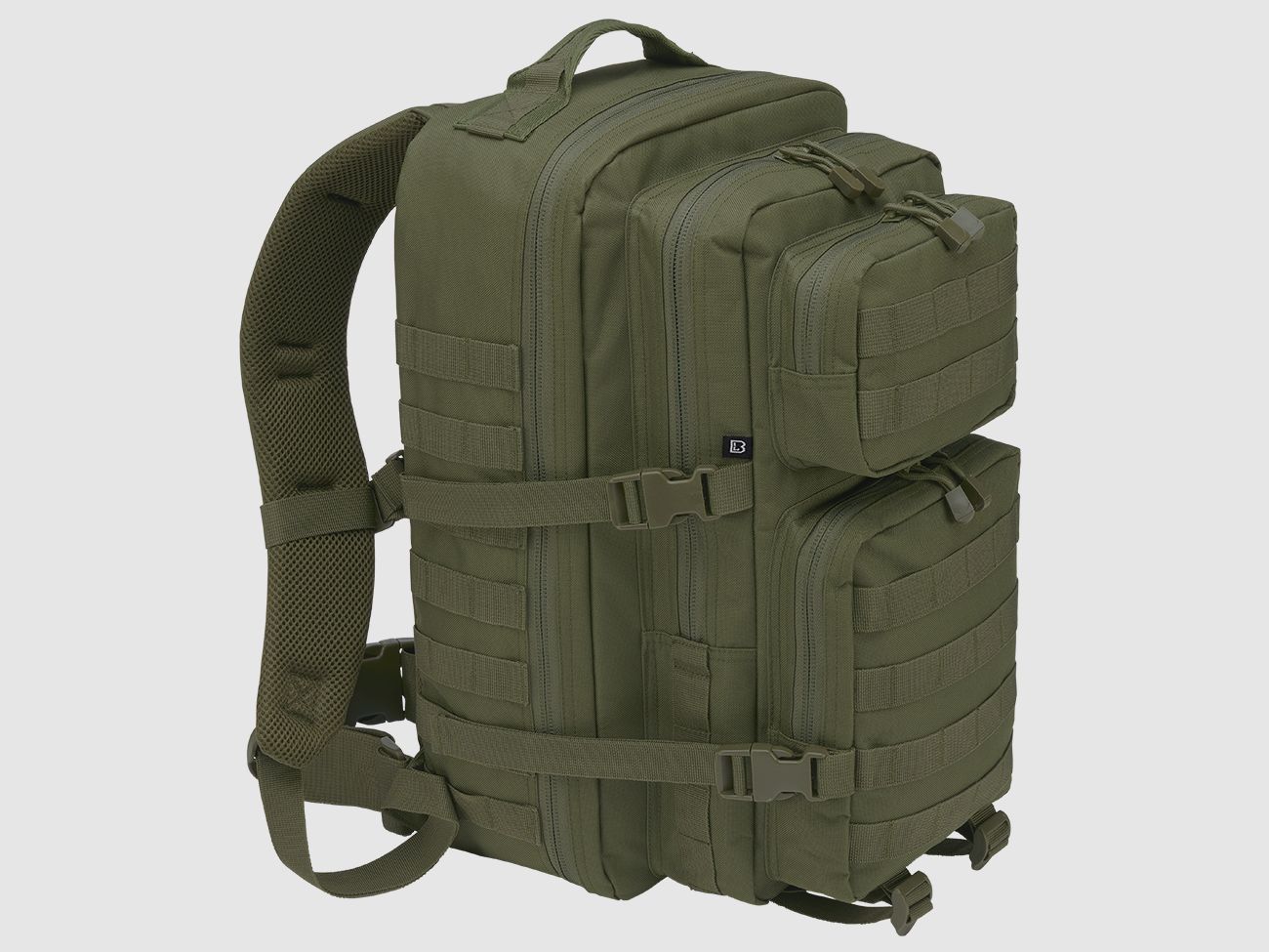 Brandit US Cooper Large  Farbe: Oliv – Mehrzweckrucksack (40-Liter-Klasse)