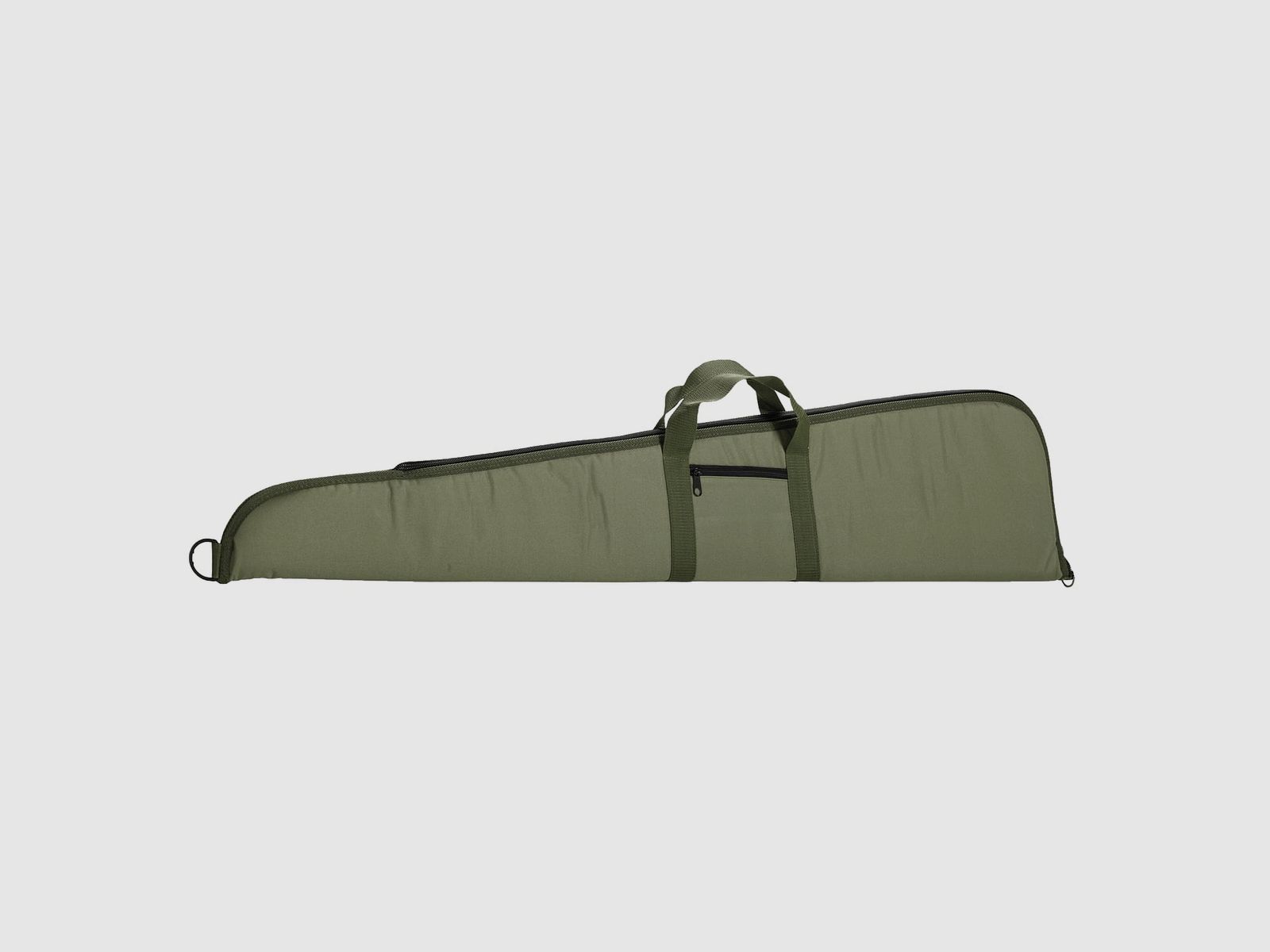 Groene geweerhoes met buitenzak 120x23cm