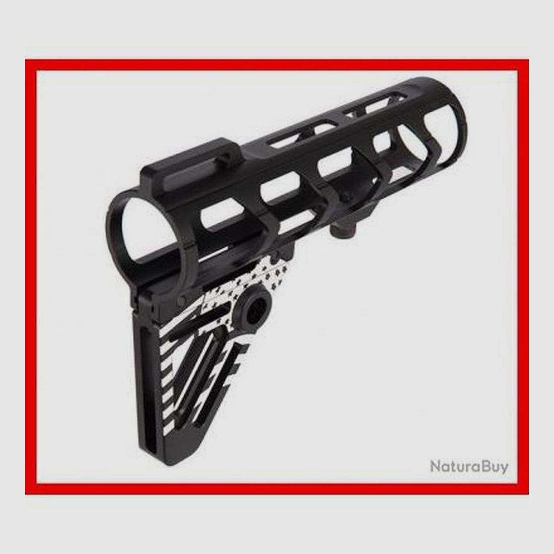 Aluminium-Schaft Ranger Armory Patriot - Leicht und Robust - Optimale Ergonomie - Präzision und Komfort beim Schießen, Bild 3 von 5
