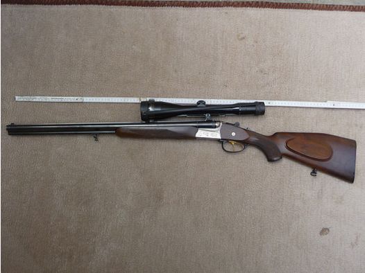 Wiercenie Krieghoff Trumpf, .30-06 i 20/76, sep. napięcie kulowe, EL 44 Extra .22 Mag., Zeiss 2,5-10x52 A4