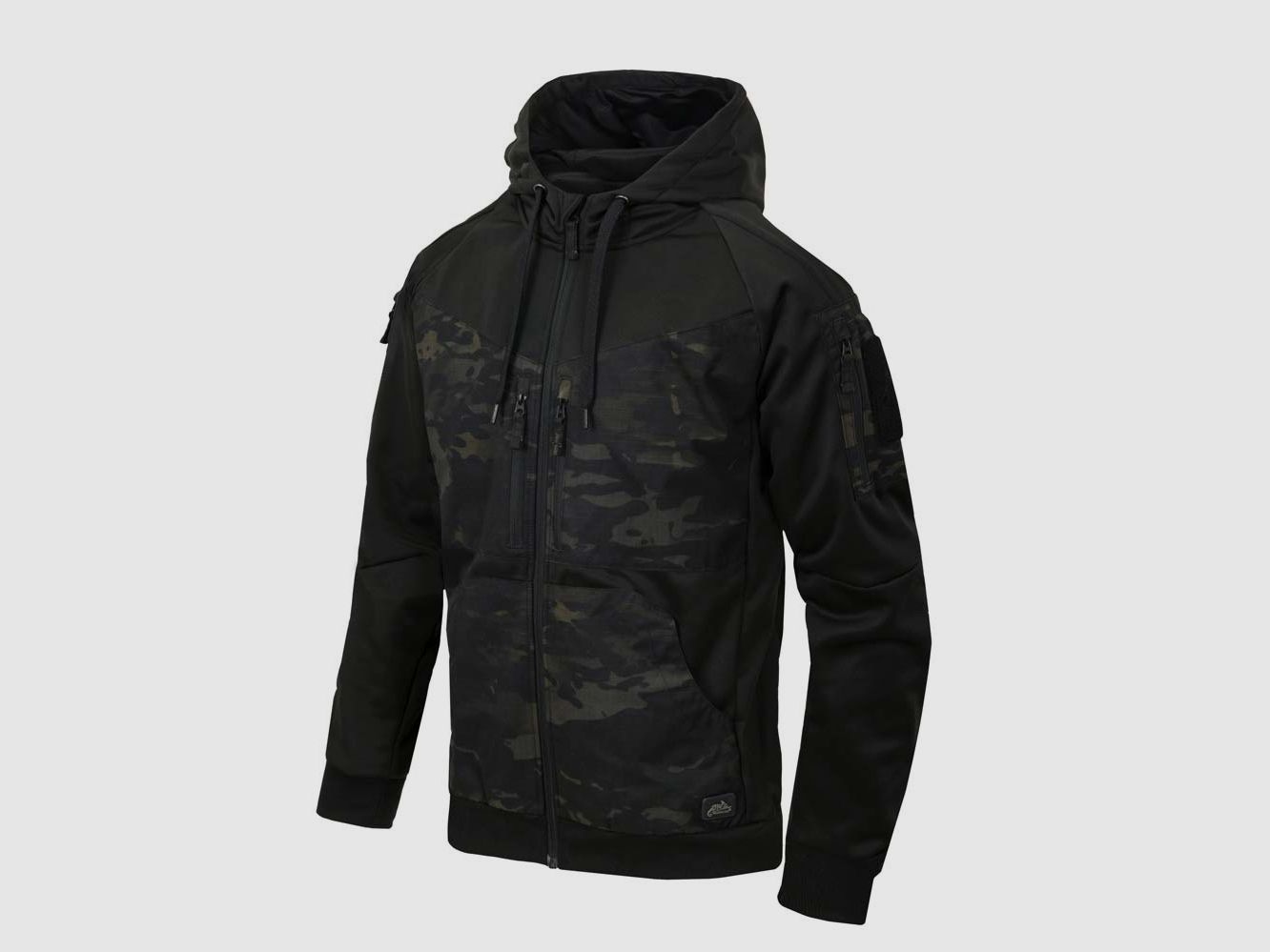 HELIKON-TEX ROGUE HOODIE (FullZip) MULTICAM BLACK